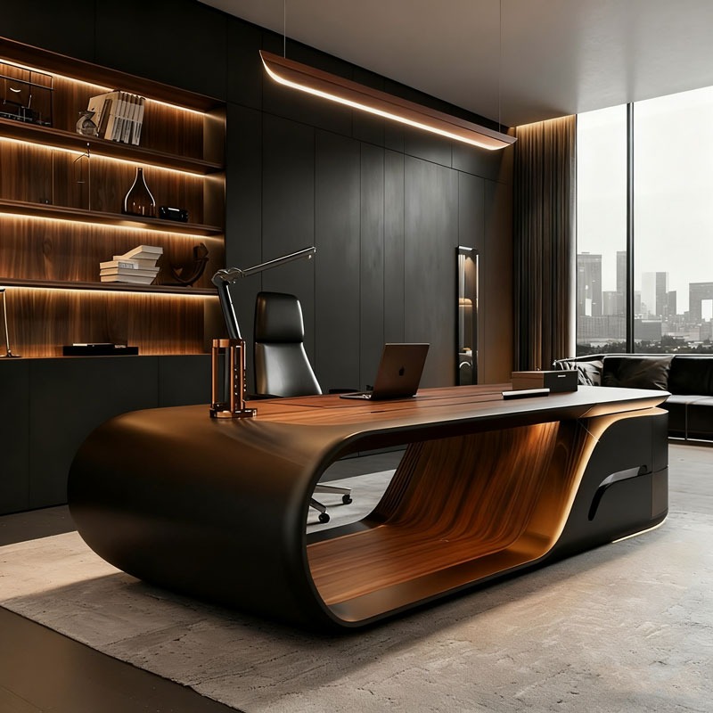 Luxury Modern L-Shaped Executi - Office Furniture Manufacturers review and price