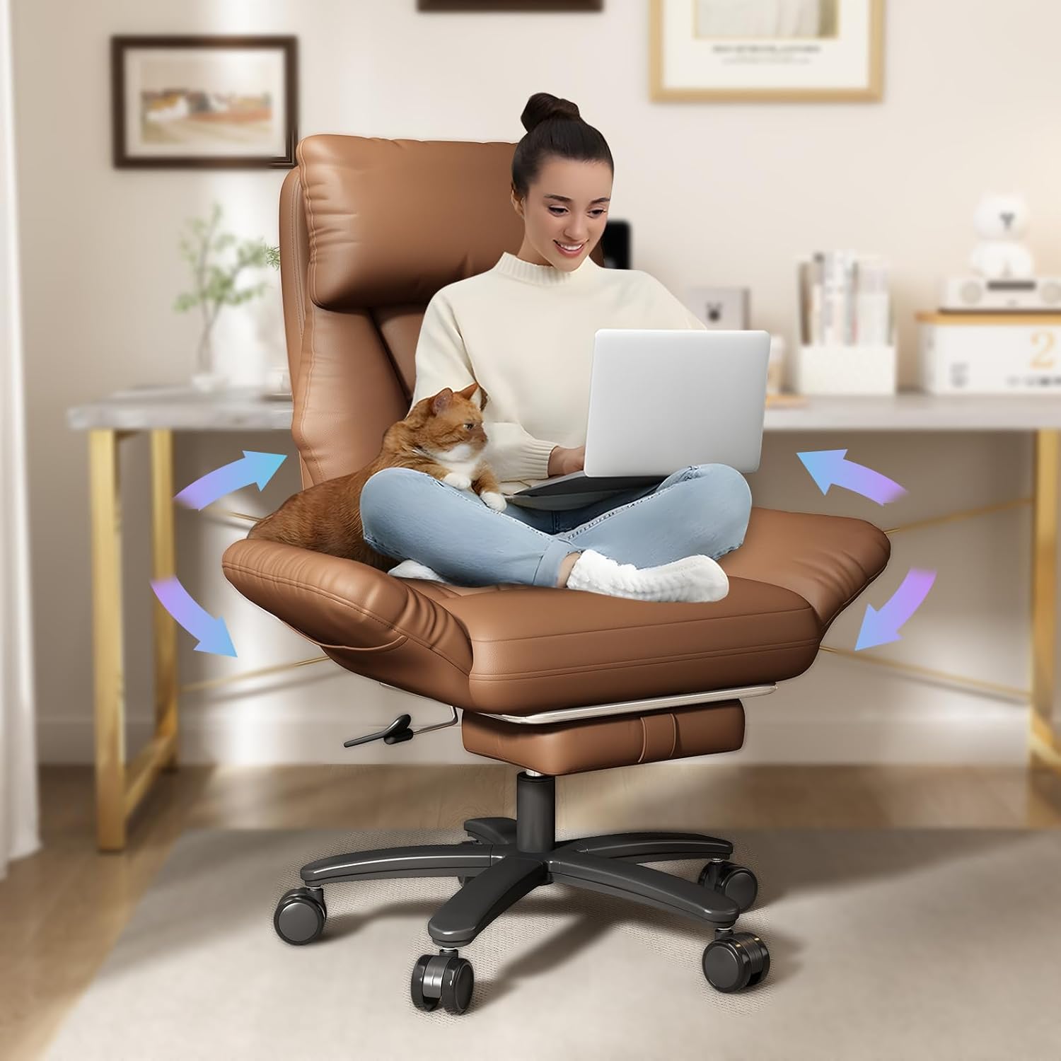 Cross Legged Office Chair with - Office Furniture Plus review and price