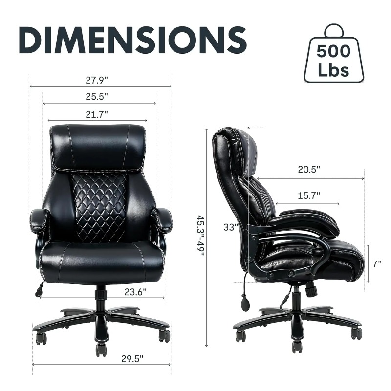500Lbs Big and Tall High Back  - Office Furniture Plus review and price